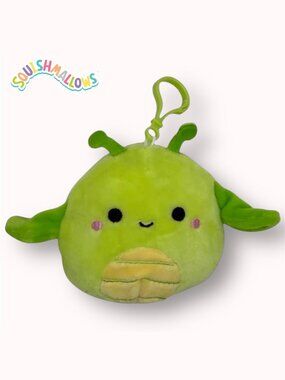NWT Pilar the grasshopper clip Squishmallow